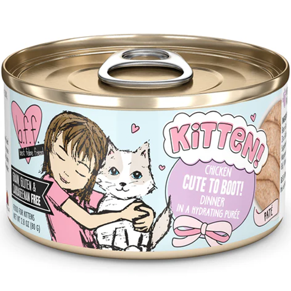BFF Cat Kitten Cute to Boot! 2.8 oz