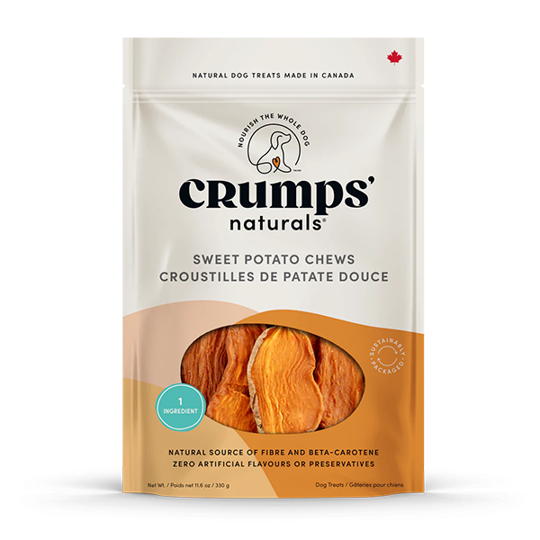CRUMPS' NATURALS: SWEET POTATO CHEWS