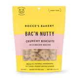 Bocce's Bakery Dog Crunchy Biscuits Bac'N Nutty 5 oz