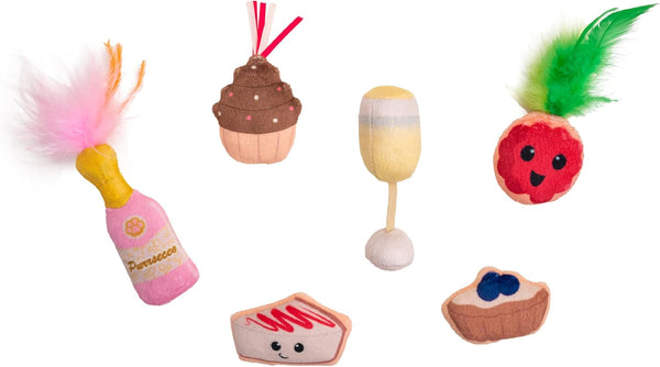 DROPOSHIP Purrsecco & Cupcakes 6PK | Cat