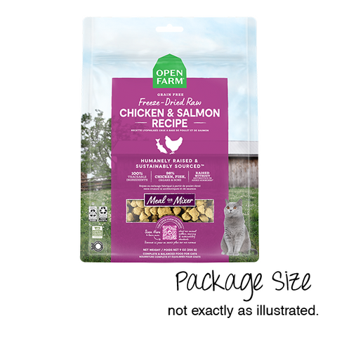 Open Farm Cat Freeze-Dried Raw Chicken&Salmon Morsels