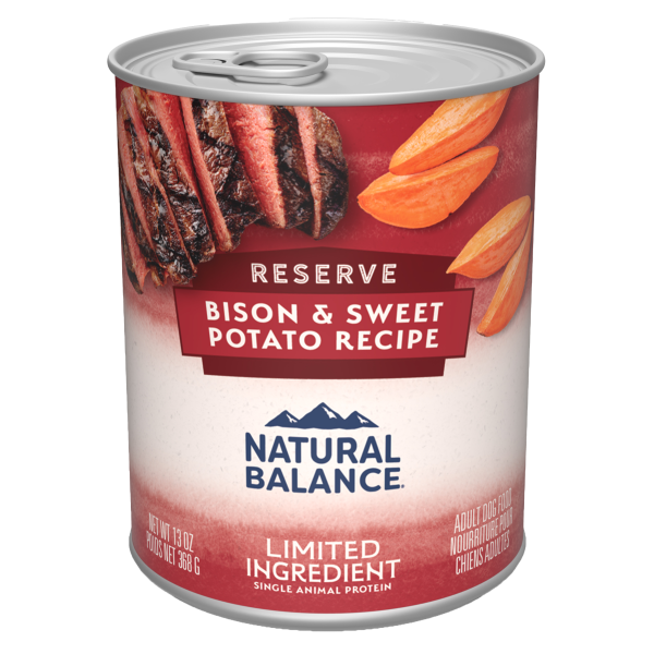 NB Dog Sweet Potato & Bison 13 oz