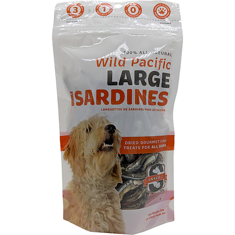 Wild Pacific Sardines Large 7-10cm 90GM