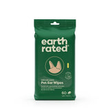 Earth Rated Wild Oat Scent Ear Wipes 5x5 inches 60PK