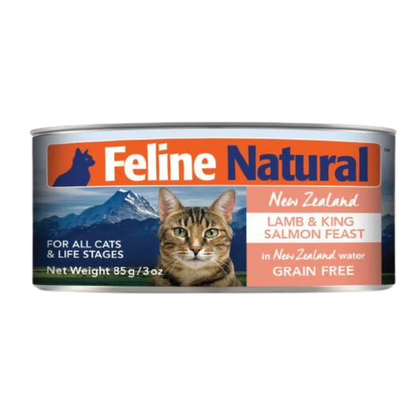 Feline Natural- Lamb & Salmon Can 85g