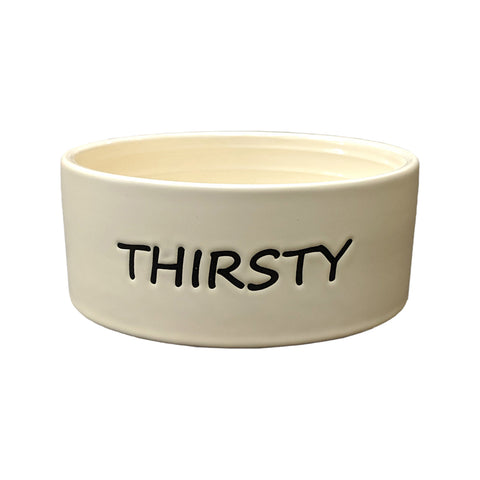 THIRSTY DOG DISH