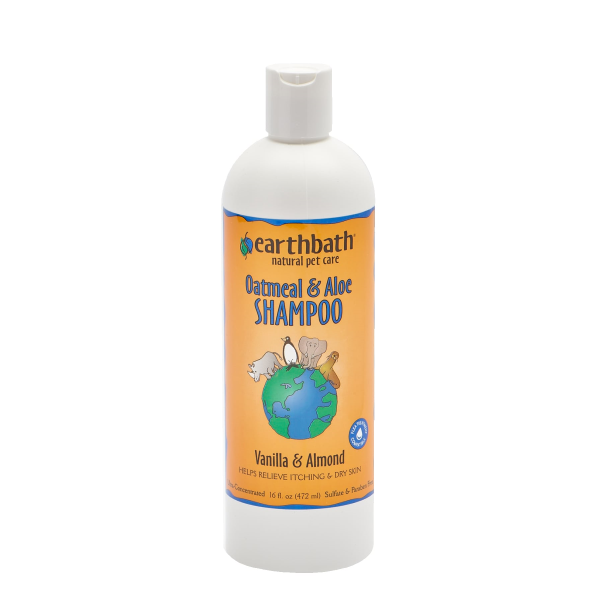 Earthbath Oatmeal & Aloe Shampoo Vanilla & Almond 16 oz