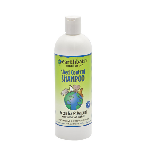 Earthbath Shed Control Shampoo Green Tea & Awapuhi 16 oz
