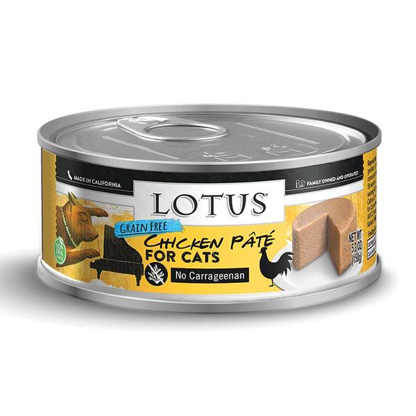LOTUS CAN: CHICKEN & VEGETABLE PATE FOR CATS 24/CASE
