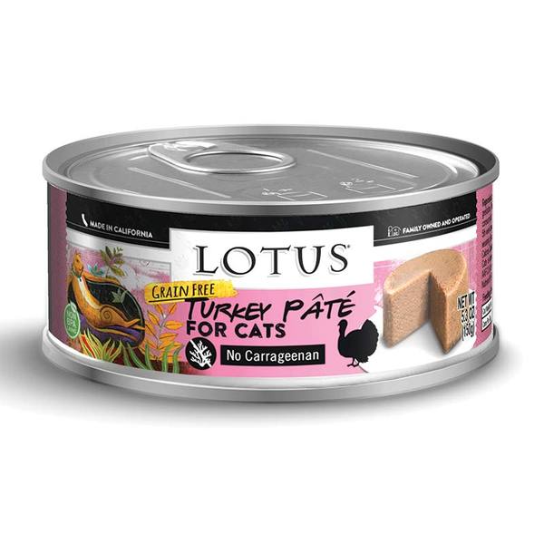 LOTUS CAN: TURKEY & VEGETABLE PATE FOR CATS 24/CASE