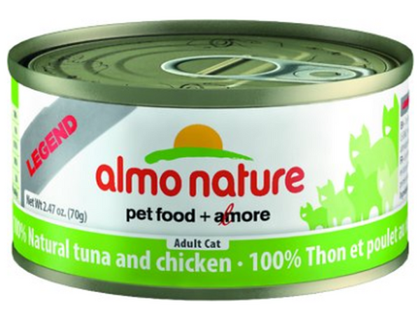 ALMO NATURE CAN: NATURAL TUNA AND CHICKEN