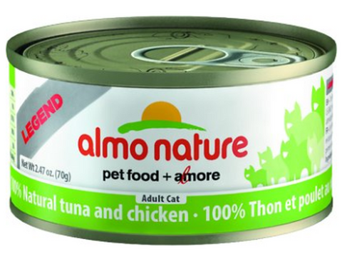 ALMO NATURE CAN: NATURAL TUNA AND CHICKEN
