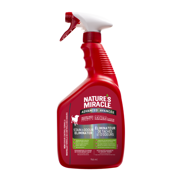 NATURE'S MIRACLE ADVANCED FORMULA STAIN & ODOR REMOVER