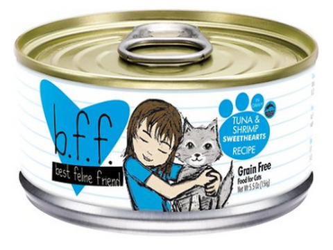 BFF CAN: "SWEETHEARTS" TUNA & SHRIMP IN GRAVY RECIPE CAT