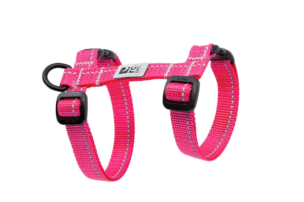 RC PET PRIMARY KITTY HARNESS-RASPBERRY