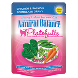 NATURAL BALANCE POUCH: CHICKEN & SALMON IN GRAVY 3 OZ