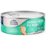 NATURAL BALANCE L.I.D. CAN: CHICKEN & GREEN PEA FORMULA CAT 5.5 OZ