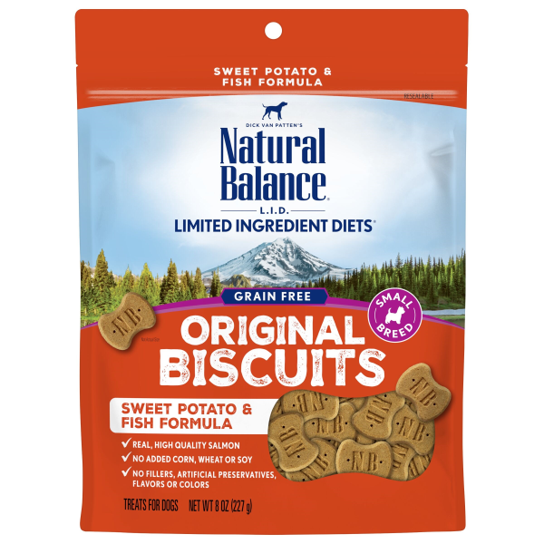 NATURAL BALANCE L.I.T. : SWEET POTATO & FISH FORMULA 8 oz