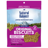 NATURAL BALANCE L.I.T.: SWEET POTATO & VENISON SMALL BREED TREATS 8 oz