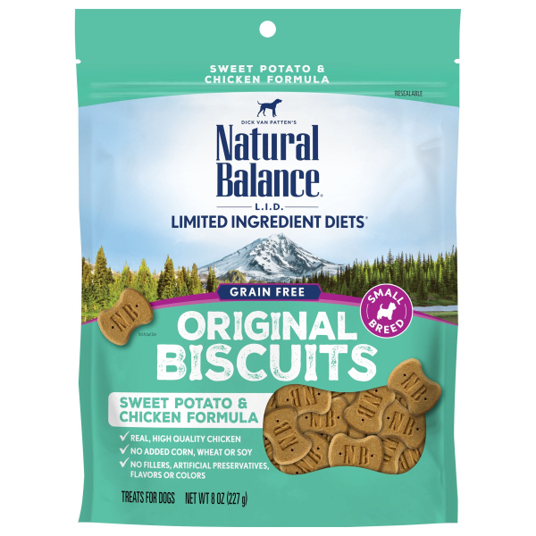 NATURAL BALANCE L.I.T. : SWEET POTATO & CHICKEN FORMULA 8 oz