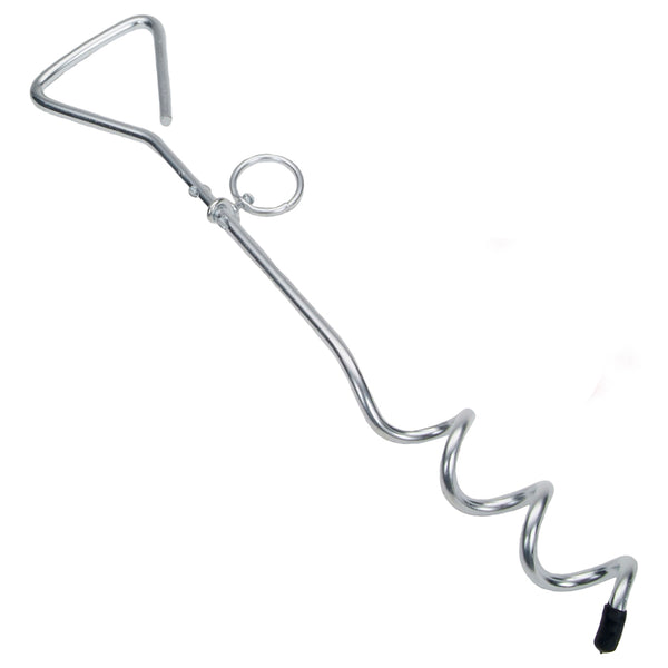 Titan Spiral Tie Out Stake 17"