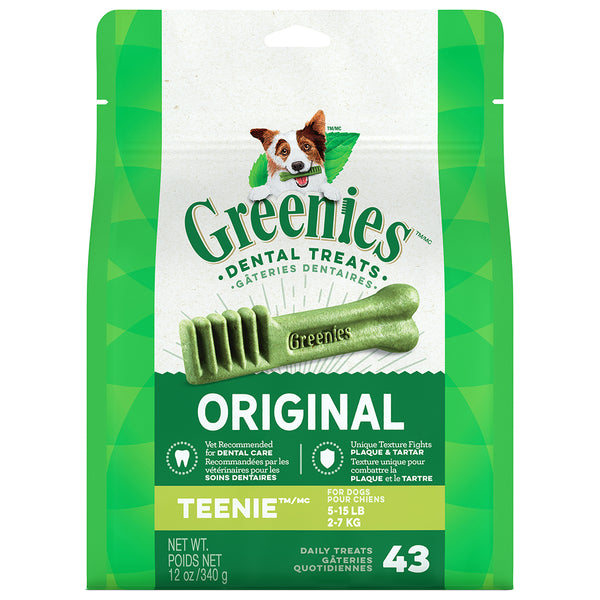 GREENIES DENTAL TREATS: TEENIE 5-15LBS