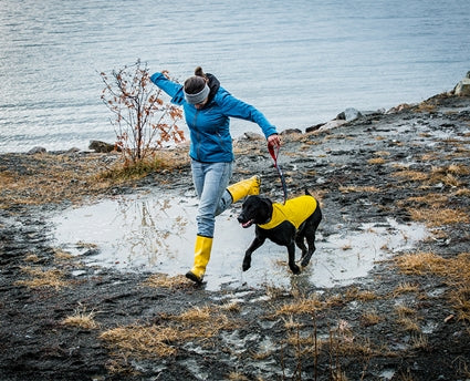 RC PET DELTA RAIN SLICKER LEMON