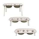 Messy Mutts - Elevated Feeder with Stainless Steel Bowls