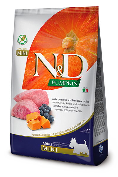 Farmina N&D DOG Pumpkin Lamb & Blueberry MINI