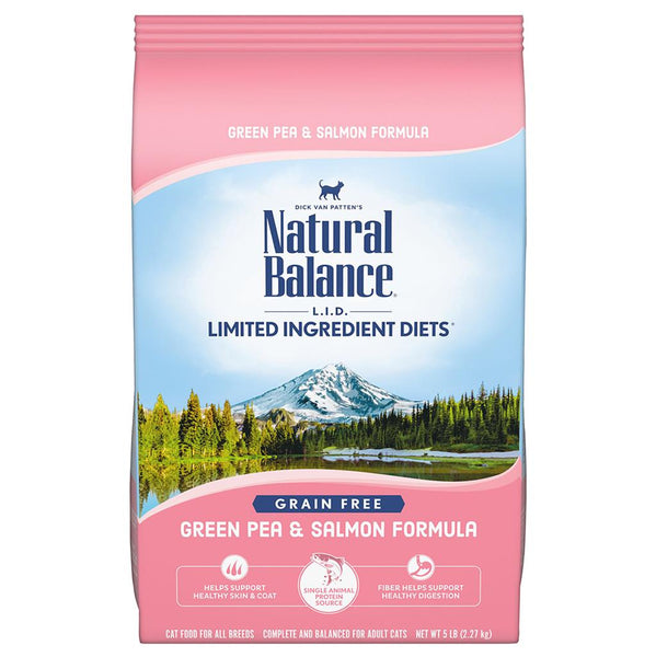 NATURAL BALANCE L.I.D. : GREEN PEA & SALMON FORMULA CAT