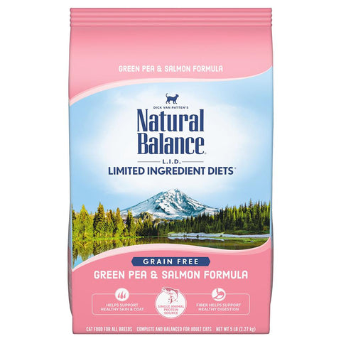 NATURAL BALANCE L.I.D. : GREEN PEA & SALMON FORMULA CAT