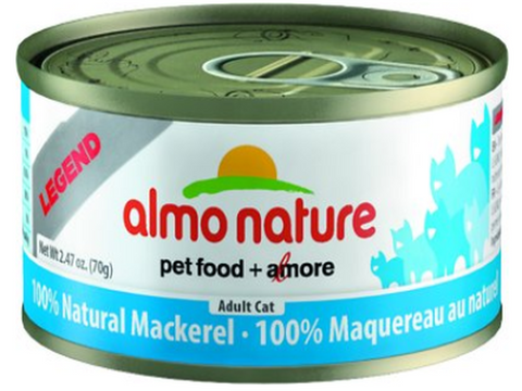 ALMO NATURE CAN: NATURAL MACKEREL 24/CASE