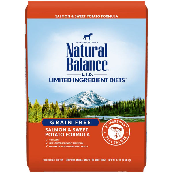 NATURAL BALANCE L.I.D. :  SALMON & SWEET POTATO ADULT