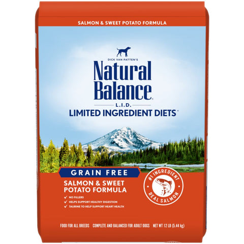 NATURAL BALANCE L.I.D. :  SALMON & SWEET POTATO ADULT