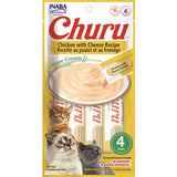INABA Churu Puree Chicken with Cheese 4pk 2oz
