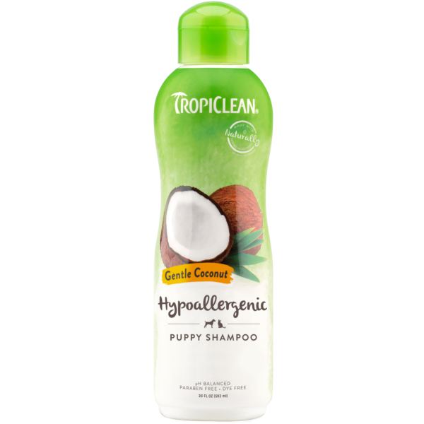 TropiClean Puppy Shampoo Gentle Coconut 20 oz