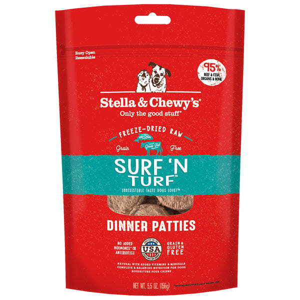 STELLA & CHEWY'S SURF N TURF DINNER PATTIES