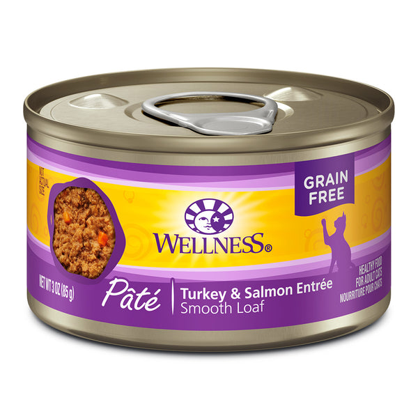 WELLNESS CAN: TURKEY & SALMON FORMULA CAT