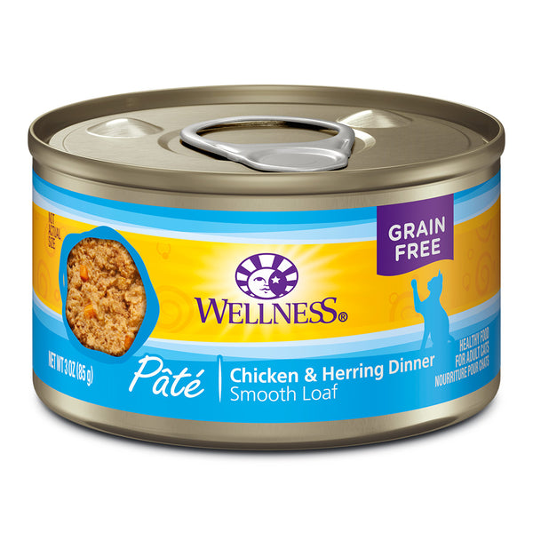 WELLNESS CAN: CHICKEN & HERRING FORMULA CAT