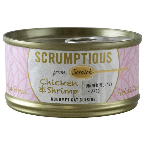 SCRUMPTIOUS : CHICKEN & SHRIMP 2.8OZ CAT
