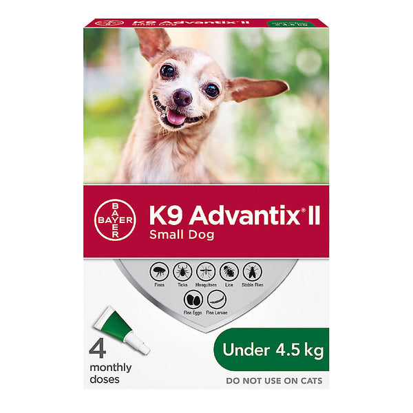 Advantix II - Small Dog under 4.5kg