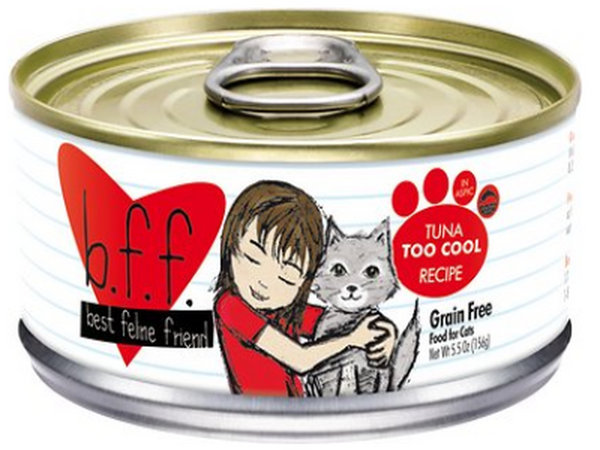BFF CAN: "TOO COOL" TUNA RECIPE CAT