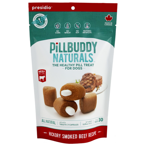 Pill Buddy Naturals Hickory Smoked Beef 150g 30ct