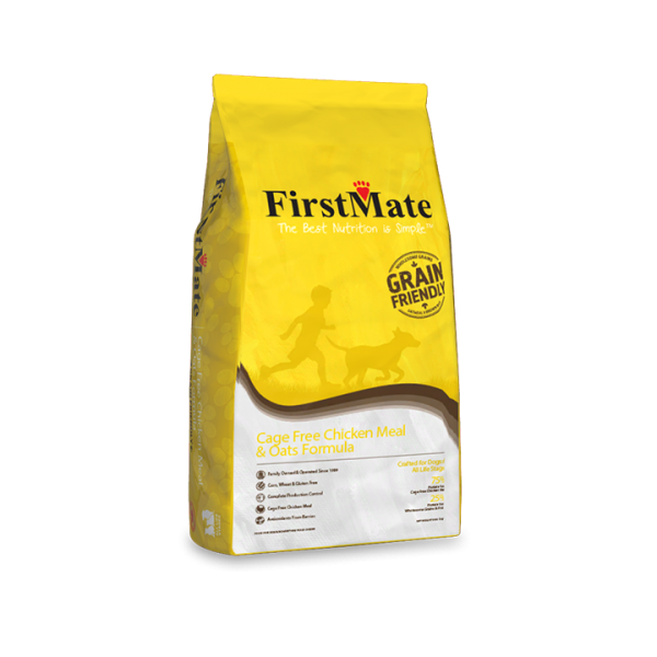 FirstMate Dog GFriendly Cage Free Chicken Meal & Oats