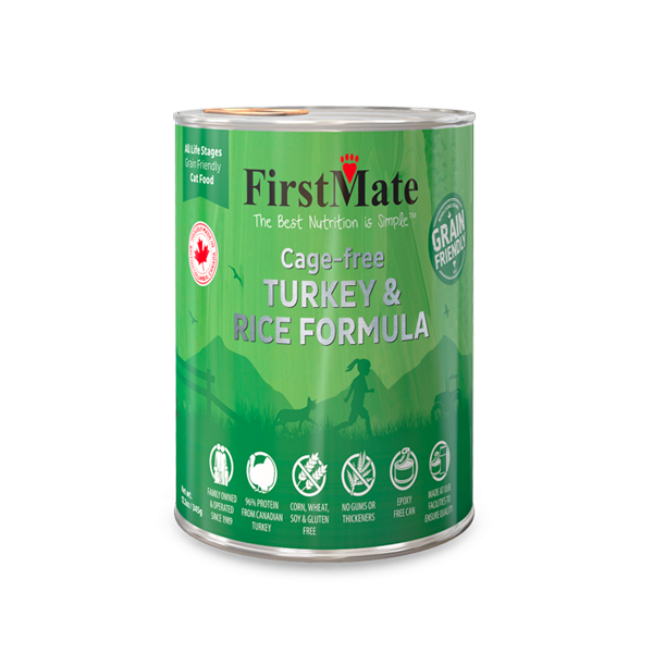 FirstMate Dog GFriendly Cage Free Turkey/Rice