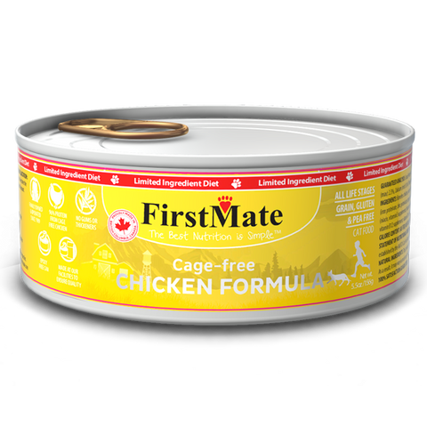 FIRSTMATE CAN: CHICKEN FORMULA CAT 24/CASE, 12/CASE