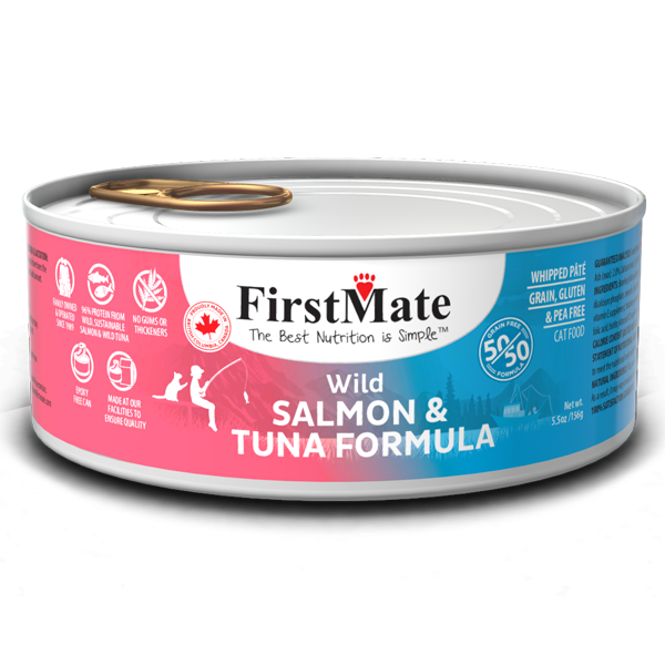 FirstMate Cat GF 50/50 Wild Salmon/Wild Tuna
