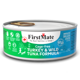 FirstMate Cat GF 50/50 Cage Free Turkey/Wild Tuna
