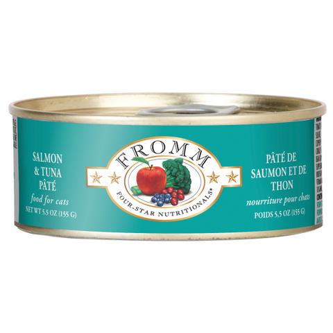 Fromm Cat Four-Star Salmon & Tuna Pate 5.5 oz