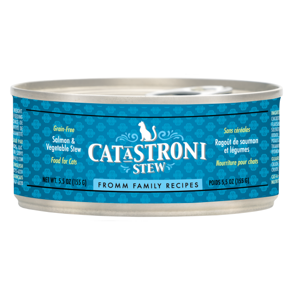 Fromm Cat-a-Stroni Salmon & Vegetable Stew 5.5